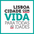 Lisboa, Cidade COM VIDA Para Todas as Idades Logo