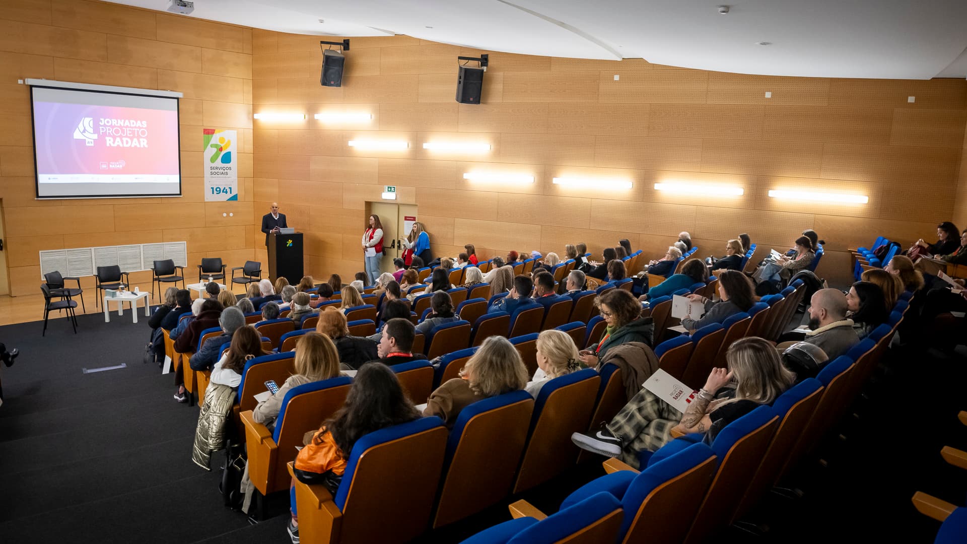 Plateia das 4.as Jornadas RADAR