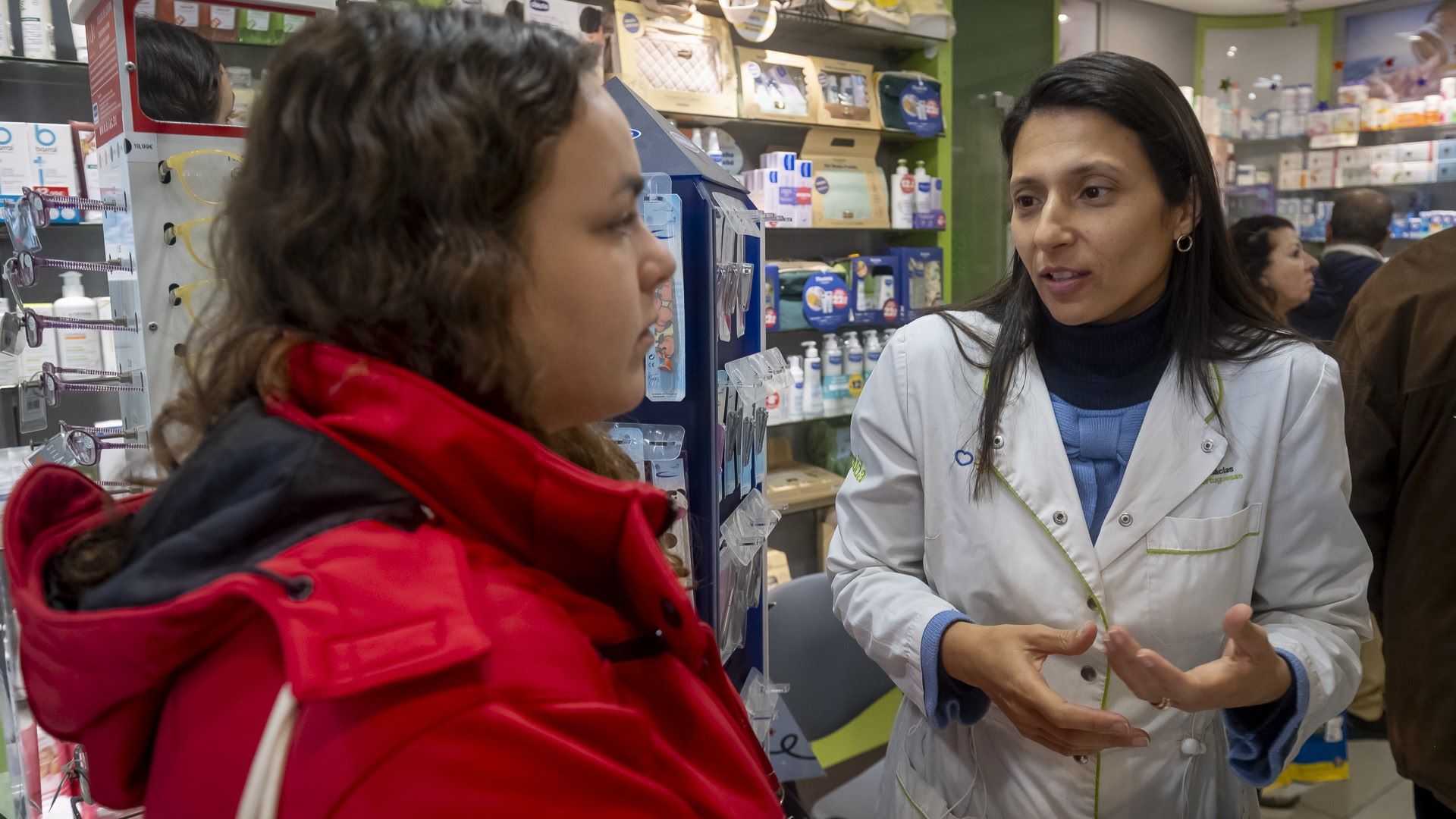 Alexandra Neves, diretora técnica da farmácia Probidade, e voluntária do Radar