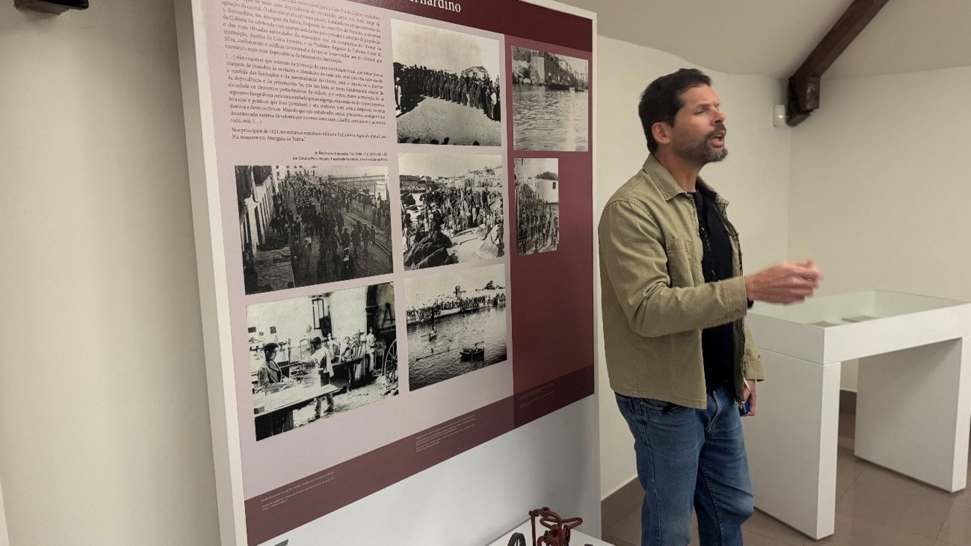 Guia explica história da Casa Pia