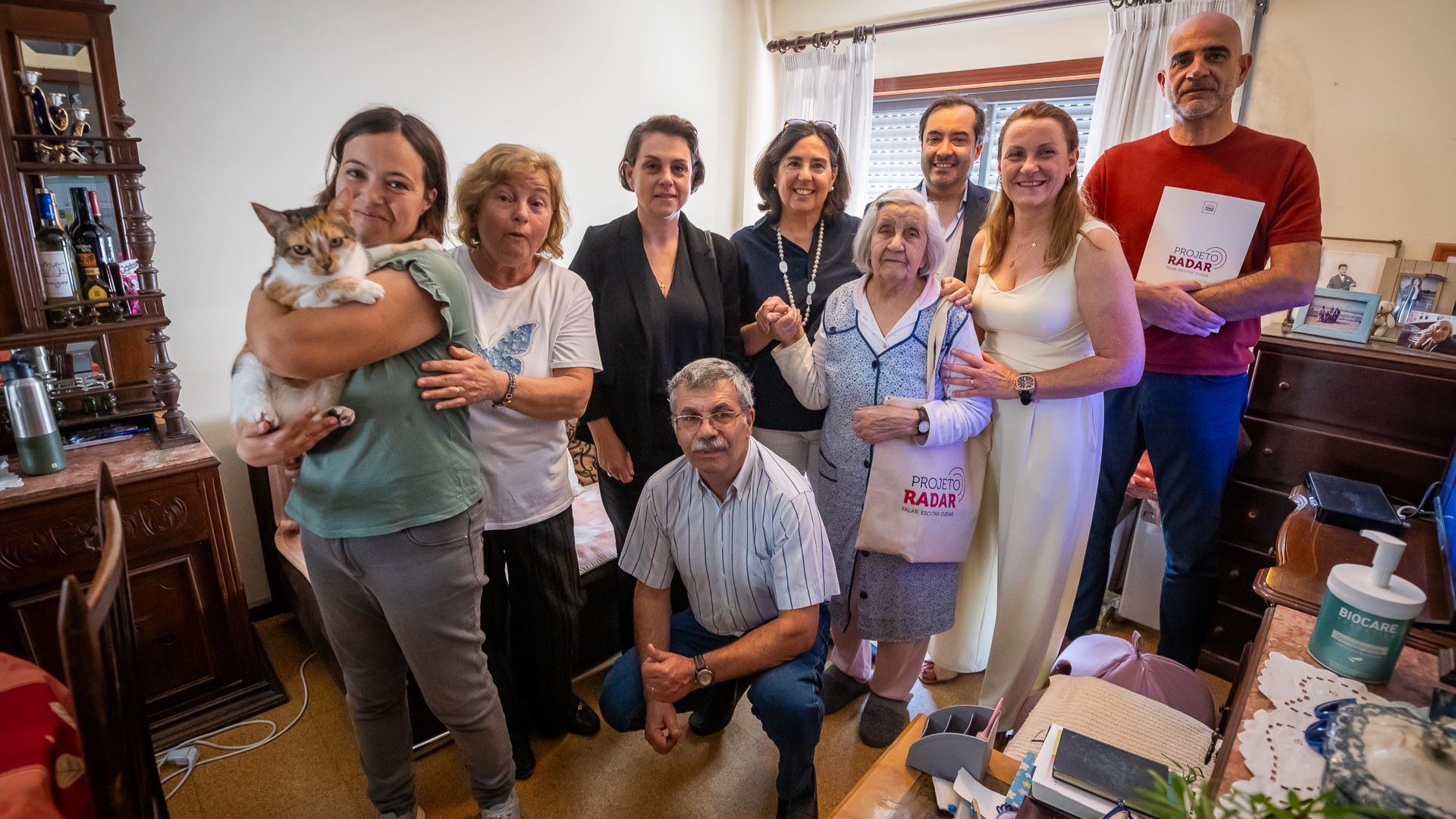 Administradores da SCML, Ângela Guerra e André Brandão, visitam D. Maria